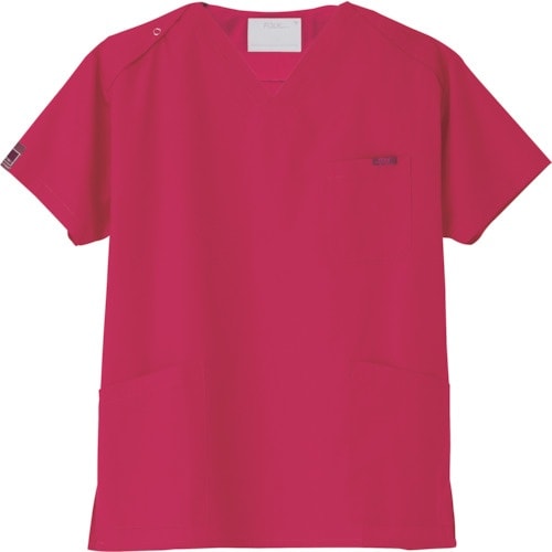 FOLK PANTONEスクラブ レッド L