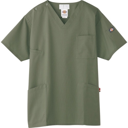 FOLK スクラブ セージグリーン S