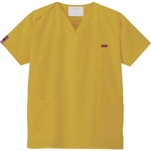 FOLK PANTONEスクラブ マスタードイエロ