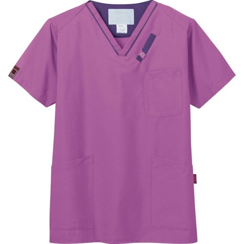 FOLK スクラブ ラディアント×パープル 4L