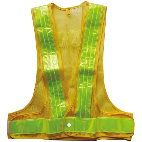 ミズケイ LED安全ベスト キラピカSPARK(黄