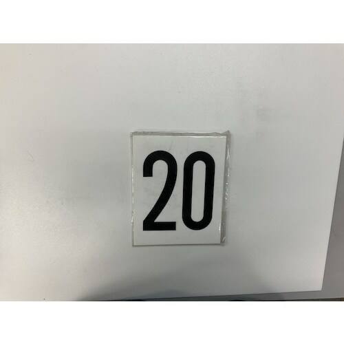 光 サインプレート 20