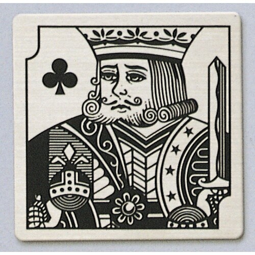 光 サインプレート トランプ 男