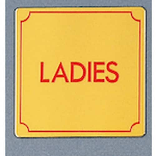 光 サインプレート LADIES