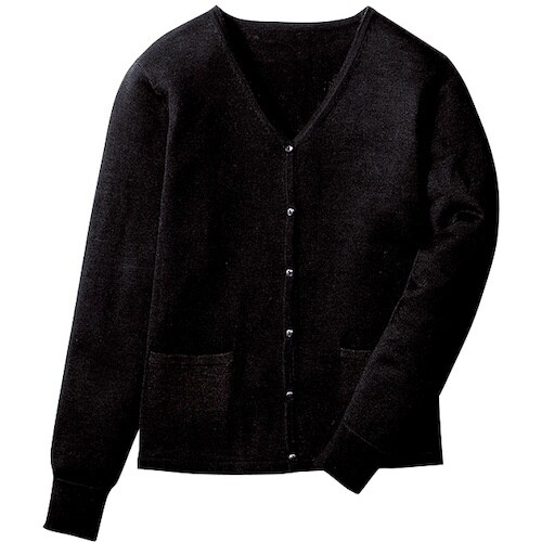 FOLK カーディガン ブラック LL