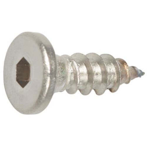 SUNCO 三価ホワイト 極低頭Aヒラ(六角穴付