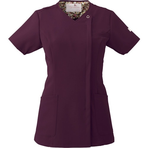 FOLK レディススクラブ バーガンディ LL