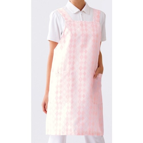 FOLK エプロン ピンク S