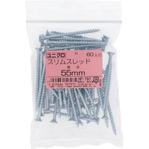 OHSATO スリムスレッド 3.8X55(60)