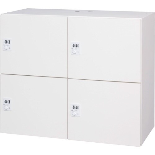 DAISHIN パーソナルロッカー4人用 ホワイト