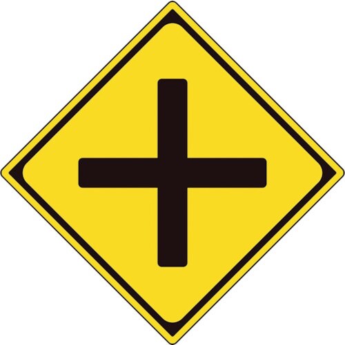 ユニット 道路標識(構内用) 警戒標識(201−A
