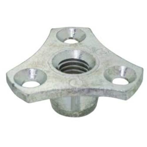 SUNCO 三価ホワイト 鬼目ナット Jタイプ 8