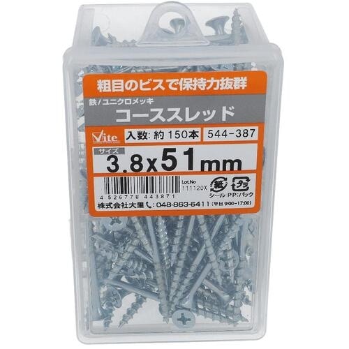 OHSATO ユニクロ コーススレッド 3.8X5