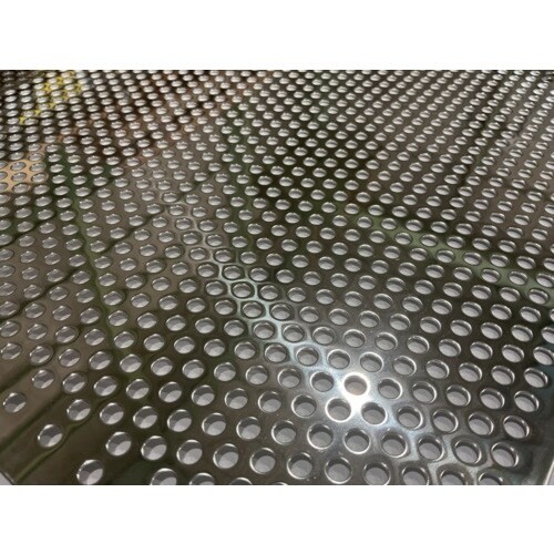 TRUSCO ステンレスパンチングメタル1t D1