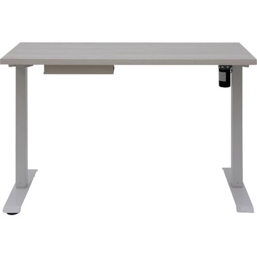 IRIS 283486 電動昇降テーブル ホワイト