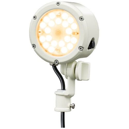 岩崎 小型LED投光器 (14W/中角/電球色/白