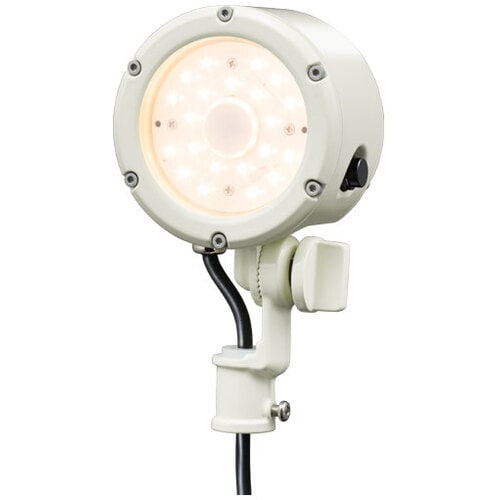 岩崎 小型LED投光器 (14W/広角/電球色/白