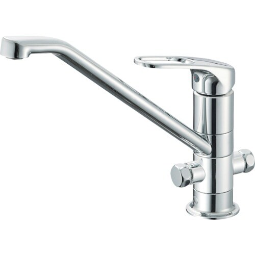 SANEI シングルワンホール分岐混合栓