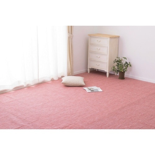 萩原 国産 軽量 敷き詰め 折畳カーペット アンバ