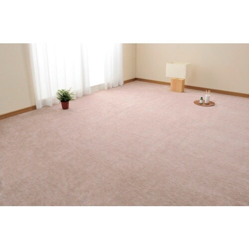 萩原 国産 カットパイル 敷き詰め 折畳カーペット