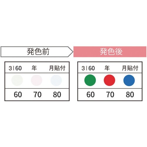 JAPPY サーモカラーセンサー(20枚入り)