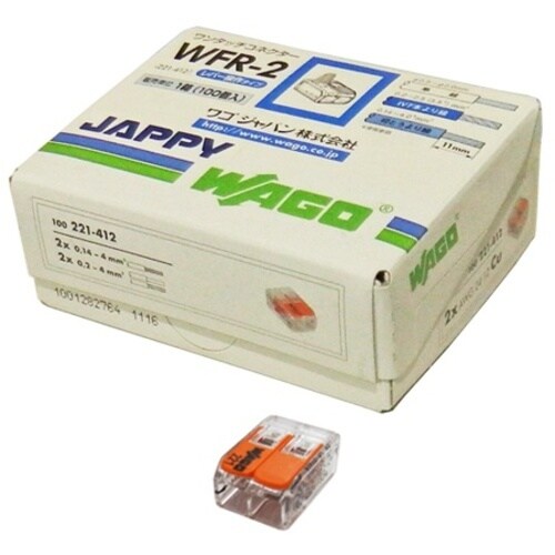 AS WFR−2−JPワンタッチコネクタ 百個