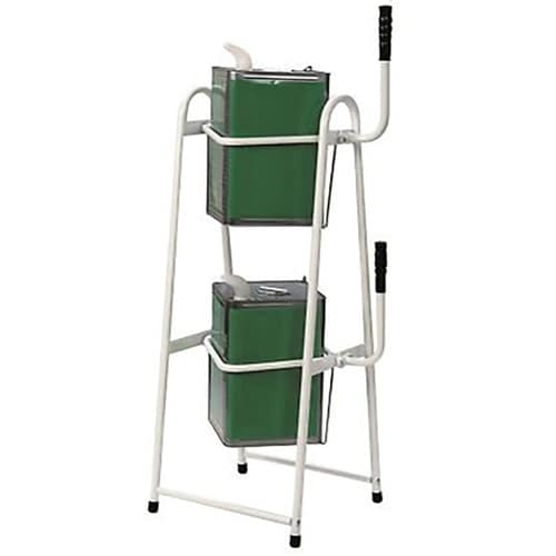 AS KK−18W 一斗缶スタンド2段式