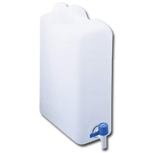 AS レバーコック付瓶 平角缶(1ケロ)20L