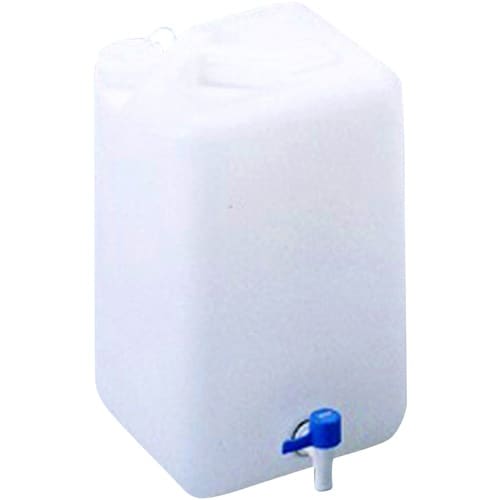 AS レバーコック付瓶 正角缶(1ケロ)20L