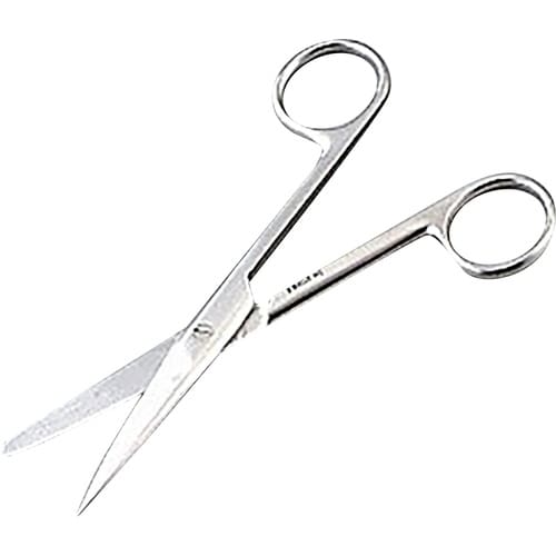 AS 外科剪刀 片尖 直 B022−0287