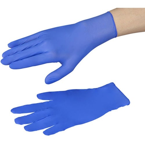 AS 抗菌性ニトリル手袋 SS 100枚