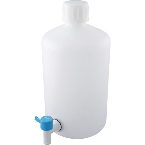 AS レバーコック付瓶 細口丸型 5L