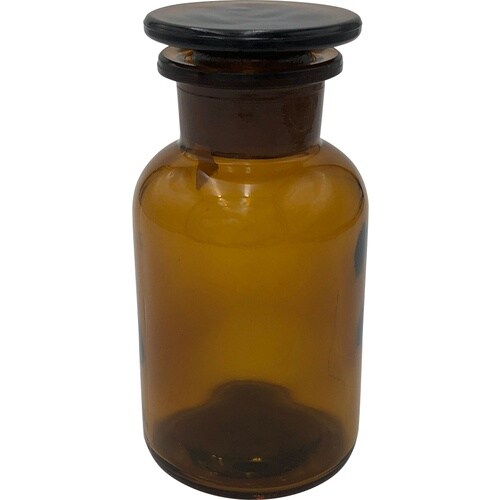 AS 広口試薬瓶 632414204250 茶