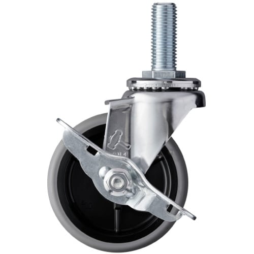 ハンマー ねじ込み旋回式SP付エラストマー車輪(P