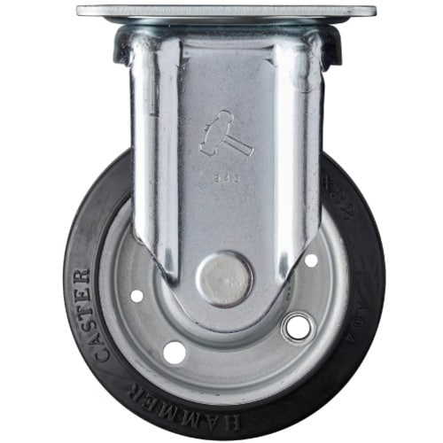 ハンマー プレート式キャスター Sシリーズ 固定