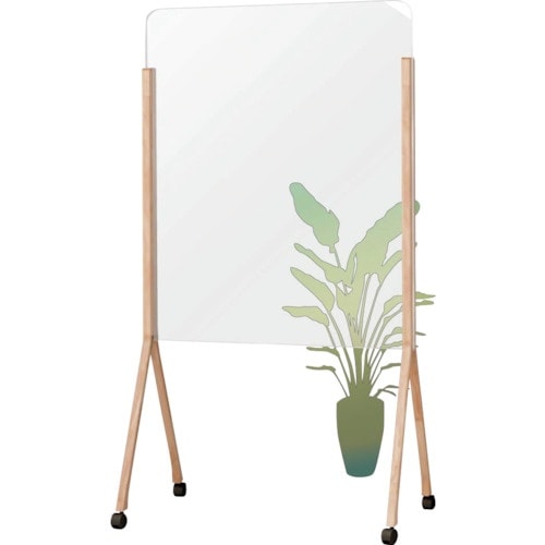 馬印 木製脚透明ボード