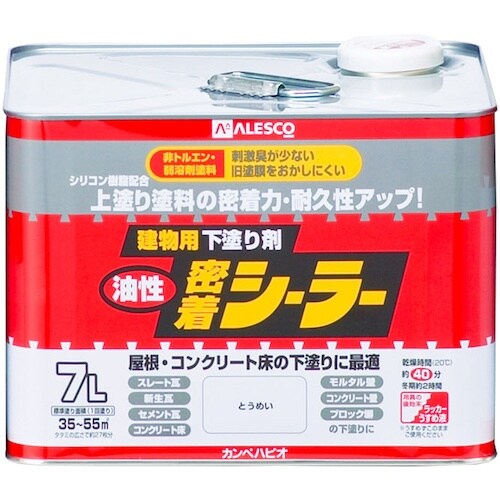 KANSAI 油性密着シーラー とうめい 7L