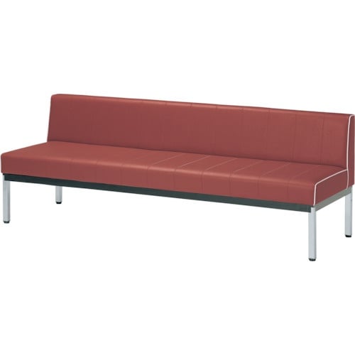 MIZUNO 蓄光ロビーベンチ背付 W1800 ブ