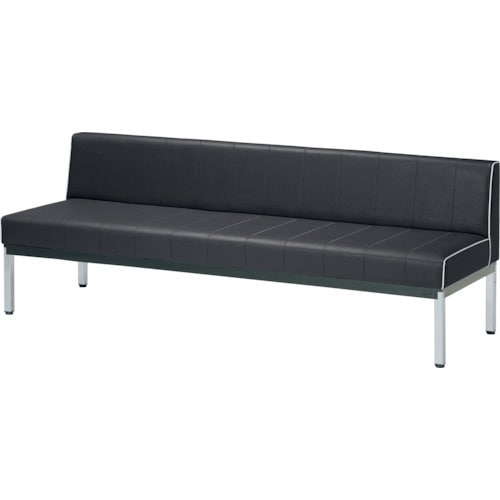 MIZUNO 蓄光ロビーベンチ背付 W1800 ブ