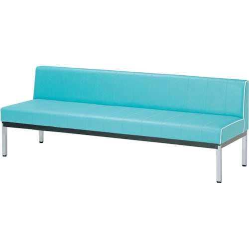 MIZUNO 蓄光ロビーベンチ背付 W1800 ブ