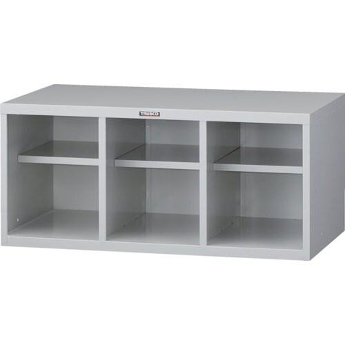 TRUSCO 上置オープンシューズケース中棚付 9