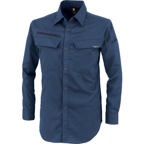 XEBEC 裏綿ストレッチ長袖シャツ1513−19