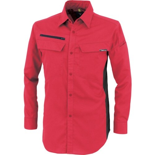 XEBEC 裏綿ストレッチ長袖シャツ1513−71