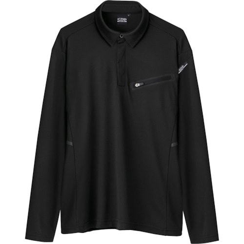 XEBEC 長袖ポロシャツ6115−90−4L ク