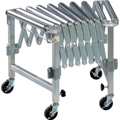 TRUSCO フレキシブル伸縮ローラーコンベヤ ロ