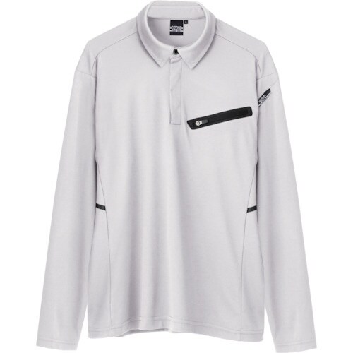 XEBEC 長袖ポロシャツ6115−22−S シル