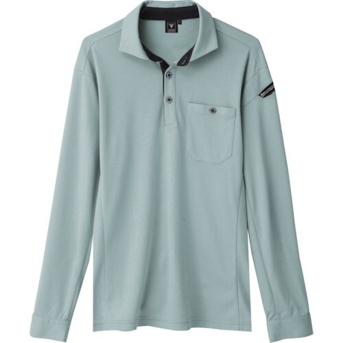 XEBEC エコ制電長袖ポロシャツ6095−605