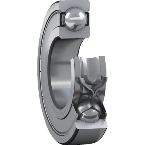 SKF 単列深溝玉軸受 軸受両端鋼板シールド C3