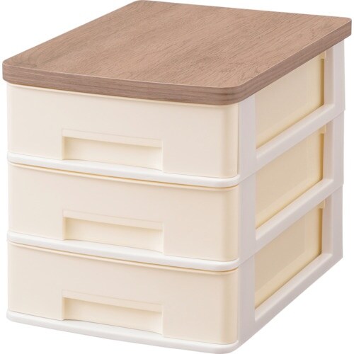 IRIS 288456 ウッドトップデスクチェスト