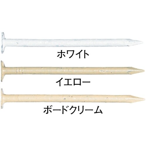 WAKAI 耐火ボードネイル 平頭 ホワイト 16